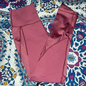 Dusty rose TNA leggings